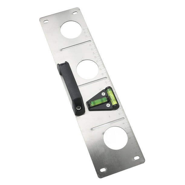 Building Ruler With Liquid Ruler Ruler, Stainless Steel Measuring Ruler With Nylon Plastic Handle Double ...