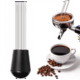 thumbnail image 2 of 6 PCS Espresso Accessories Coffee Espresso Tamper Set with Espresso Tamper,WDT Tool,Coffee Stirrer,Frothing Pitcher 58MM,1 * Coffee Espresso Tamper Set,Black, 2 of 6