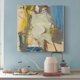 thumbnail image 3 of Pósteres de Willem De Kooning, impresiones de arte de pared, lienzo, carteles, impresiones de arte de pared, decoración de dormitorio moderno, 24 x 24 pulgadas (60 x 60 cm), 3 of 5
