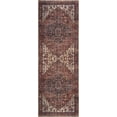 thumbnail image 4 of Bloom Rugs Washable Non-Slip 7 ft Runner - Red / Orange / Beige Traditional Oriental Runner for Entryway, Hallway, Bathroom, and Kitchen - Exact size: 2.5' x 7', 4 of 10