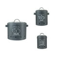 thumbnail image 4 of AMERTEER 3pcs Household Onion Storage Buckets Food Storage Buckets Potato Containers, 4 of 6