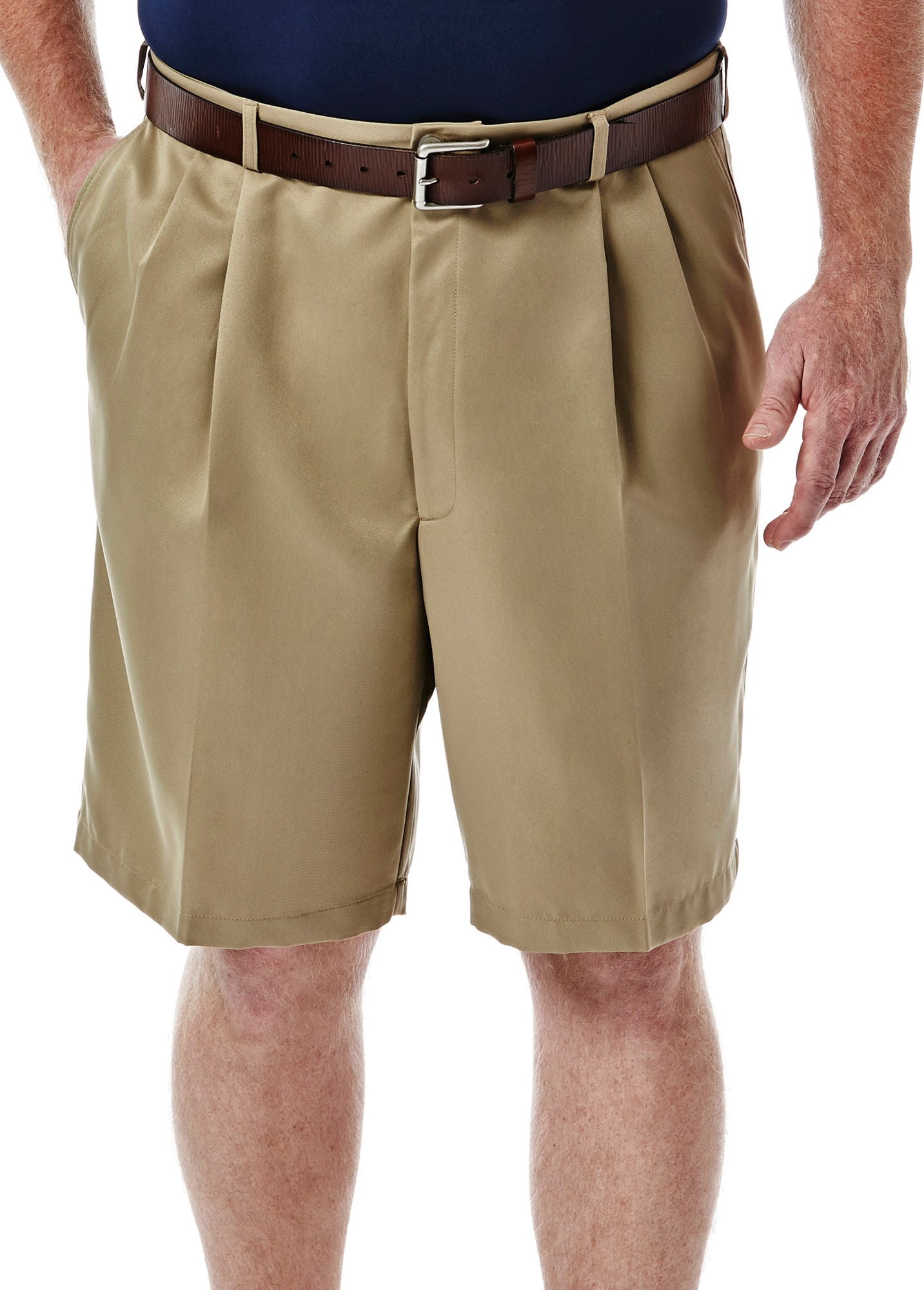 Haggar Mens Big \u0026 Tall Cool 18 Pleated 