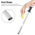 thumbnail image 4 of 12in Diamond Sharpening Rod Knife Sharpening Steel, Honing Rod Stick, Household Steel Home Knife Blade Sharpener, Fits all kinds of Knives, 4 of 9