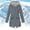 Grey, variant on TIANZEN Women Solid Rain Jacket Outdoor Plus Size Hooded Windproof Loose Coat Womens Half Zip Hoodie Active Jacket Water Proof Jacket for Women Lightweight Raincoats for Women