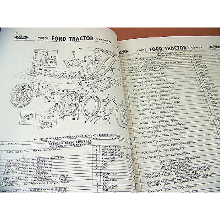 Complete Ford 2000 3000 4000 5000 Series Tractor Service Manual Set - 1,820 Page Repair & Parts Guide