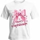 thumbnail image 1 of Mens T Shirts Pink Bowknot Snowflakes Short Sleeve Casual Men's Tee Tops Graphic T-Shirts for Teen Boys/Men, 1 of 8