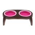 thumbnail image 2 of Comedero plegable perfecl de Silicona Desmontable para Mascotas rosa, 2 of 8