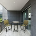 thumbnail image 5 of Four Seasons Courtyard Amalfi 3 Piece Balcony Height Outdoor Dining Set, 5 of 7