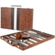 thumbnail image 2 of Juego de mesa clásico de backgammon AMEROUS de 38 x 24 cm con funda, 2 of 9