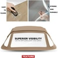thumbnail image 4 of A-Premium Convertible Soft Top Compatible with Mercedes-Benz R129 300SL 500SL 1990-1993 SL500 SL600 1994-2002 600SL SL320 Convertible with Clear Window, 4 of 7
