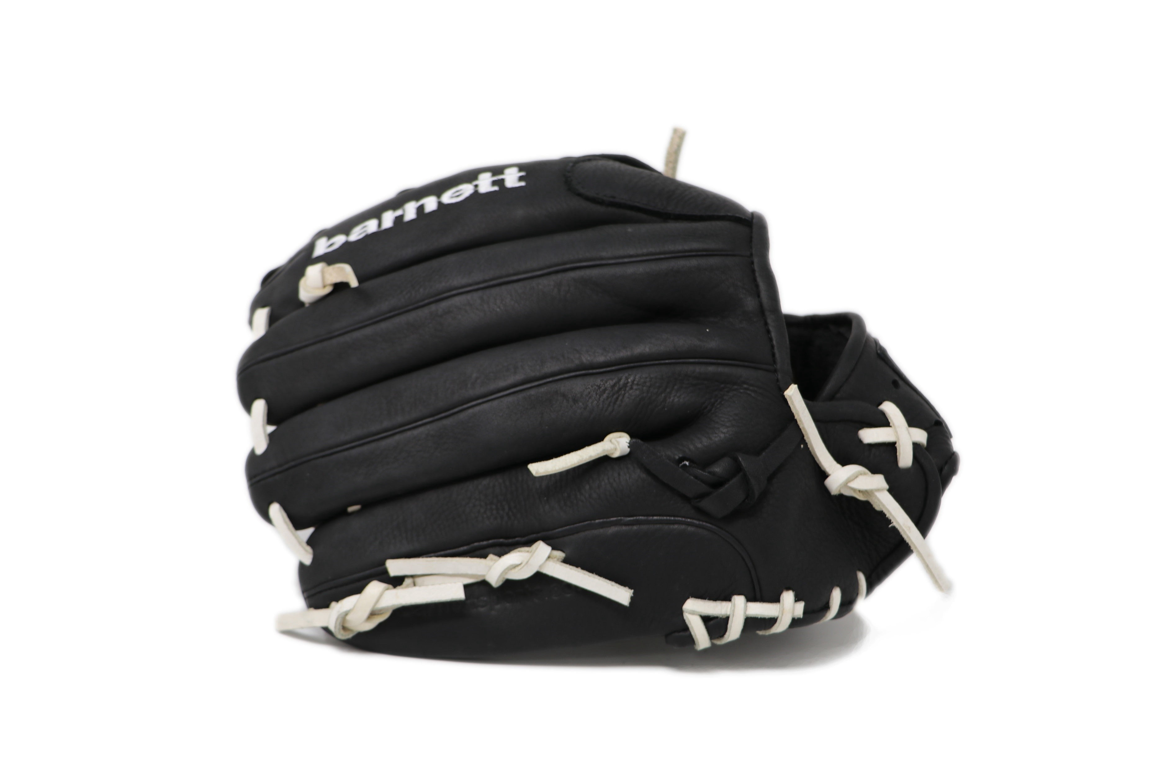 Barnett GL-127 Competition Baseball Glove, Genuine Leather, Outfield 12.7, Right Hand Throw, Black