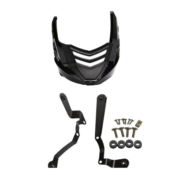 Protectores de plástico de cubierta de protección de motor de motocicletas de repuesto universal Negro Cola Cubierta del protector del motor
