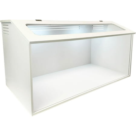 Sahara Cage - Unique & Modern Cage for Hamsters, Gerbils, Degus, Rats, Hedgehogs, Reptiles, and Other Small Animals (Small)