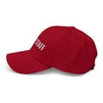 thumbnail image 5 of Camp Staff Dad Hat | Camp Staff Hat | Embroidered Camp Staff Cap (Cranberry), 5 of 6