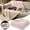 Beige, variant on Waterproof Dog Blanket, Soft Faux Fur Throw with Fur-Resistant Fleece, Washable Pet Blanket, Waterproof Protection for Couch, Bed, Furniture, Crate, Car(39X27")