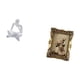 thumbnail image 5 of Estatua de pensador abstracta y ornamentada, marco de fotos vintage de resina, adorno decorativo para mesa, sala de estar, estantería de oficina,, 5 of 8