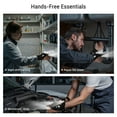 thumbnail image 6 of ThxToms LED Flashlight Gloves, Father's Day Gifts for Him Men Dad Husband, Cool Gadgets for Camping Repairing Fishing, 1 Pair Black, 6 of 8