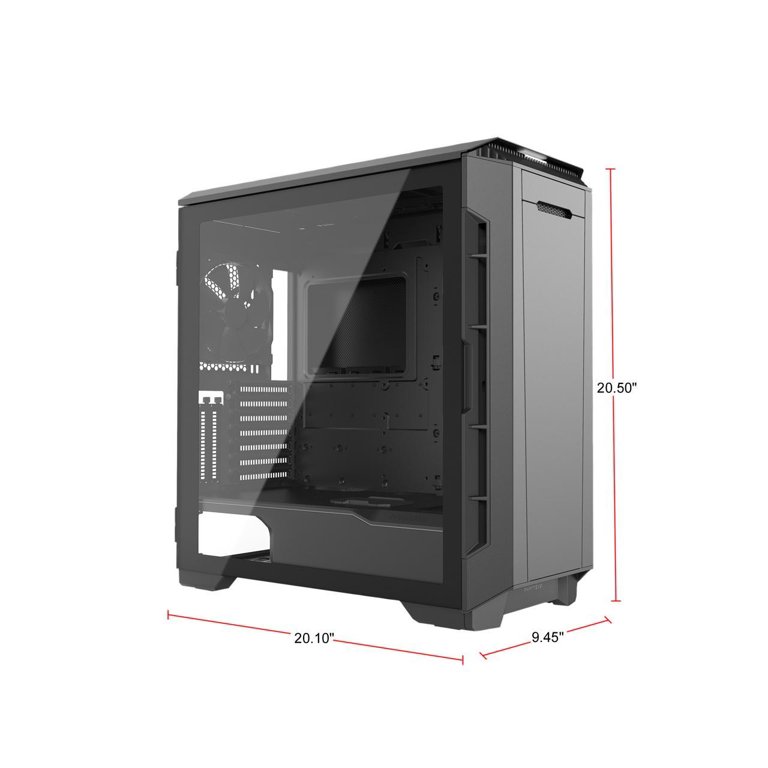 Phanteks Eclipse P600S ATX Mid Tower PC Parts, Black Steel