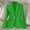 Green, variant on Rollbacks & More GaThRRgYP Womens Coats Outerwear Winter,Ladies Long-sleeved Lapel Solid Color Temperament Casual Suit Jacket Green S