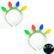 thumbnail image 1 of Paquete de 2 tiras de luces con bombillas LED de colores para fiesta de Navidad de niños, 8" (verde) JAMW Sencillez, 1 of 5