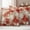 Red, variant on Red Ombre Outdoor Waterproof Pillow Covers, Gradient Abstract Art Vintage Decorative Square Throw Pillowcase Sofa Cushion Sham for Patio/Couch/Chair, 26"x26" 2 Pack