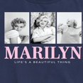 thumbnail image 3 of Marilyn Monroe - Life's a Beautiful Thing - Women's Short Sleeve Graphic T-Shirt, 3 of 5