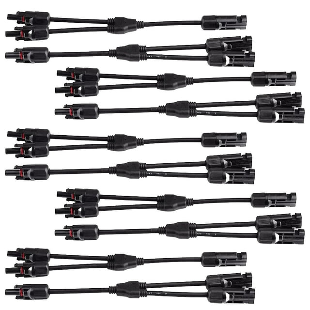 Conector Mc4 Tipo Y2 (2+,1-) Y (2-,1+) Panel Solar
