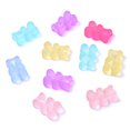 thumbnail image 4 of iYOE 20pcs Vertical Hole Gummy Bear Beads Transparent Matte Beads For Making Bracelet Charms Necklace Earring Pendant, 4 of 5