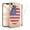 American Thumb Print, variant on Flex Gel Camera Cover Designed For Apple iPhone 14 Plus 6.7" Case Transparent Clear