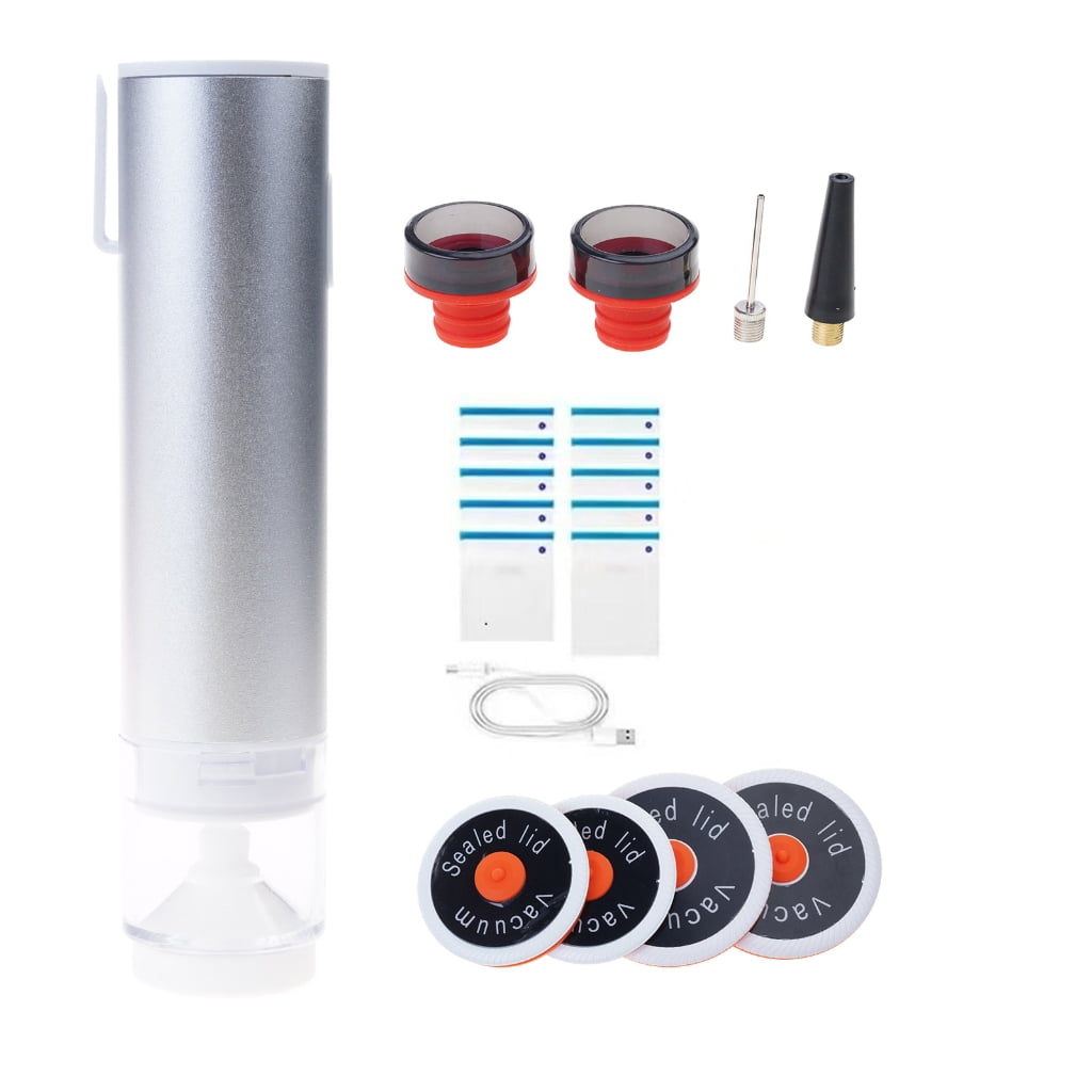 Convenient Jar Sealer and Accessories Food Saver Vacuum Sealer Vacuum Sealer Set Kitchen Tool for Food Preservation