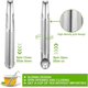 thumbnail image 3 of Tea Filter,2pcs Stainless Steel Infusers Stainless Steel Tube Spice Strainer Herbs Tea Filter and Universal Lid for Teapot, Mug, Cup, Bottle - Set of, 3 of 4