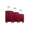 Champs Traveler Collection 3pc Soft Side Luggage Set