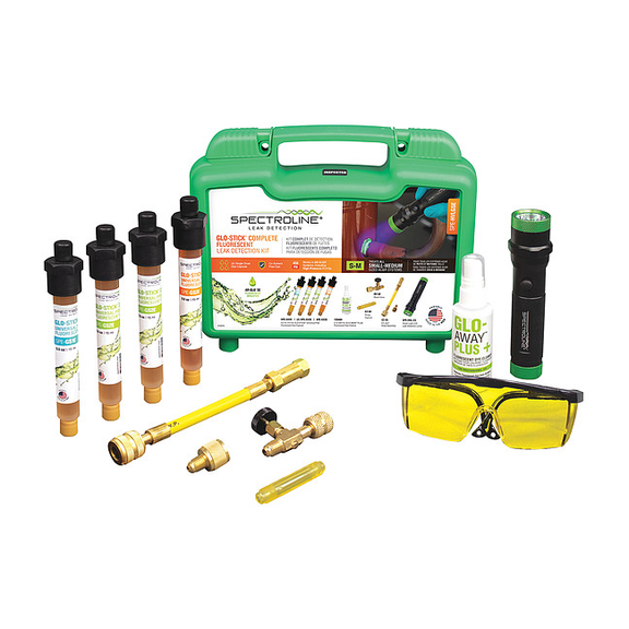 Fluorescent Leak Detect Kit,Green,0.5 oz SPE-HVLGSE