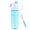 Blue, variant on Durable Mist Spray Water Bottle 600ml Portable Sport Water Bottle Anti Leak Drinking Cup with Mist Hydration, with Clearing Brush