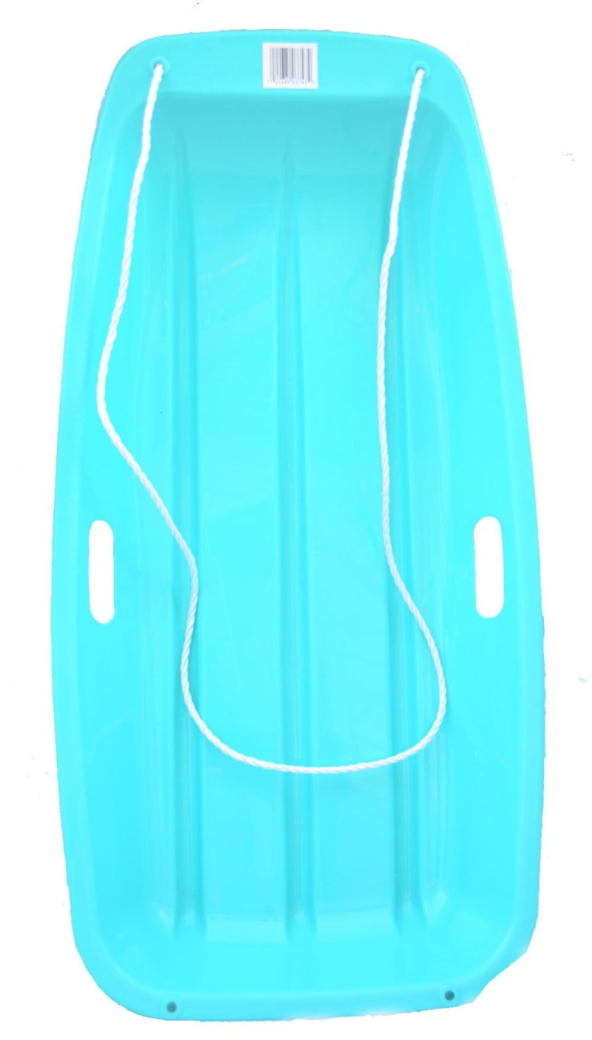 Snow Sled Kids Winter Toboggan Sled Slider 35-inch (Turquoise) by