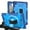 Blue, variant on ELEHOLD Case for Samsung Galaxy Tab A8 10.5 (2022), Shockproof Case with 360°Rotating Adjustable Shoulder Hand Strap & Stand,Black
