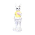 thumbnail image 1 of Decoraciones de Mesa para Decoraciones de Conejito de Pascua de Resina de Sala de Estar 20x6x6cm para Fiesta de Pascua, Escritorio, Estante Y Regalos de Vacaciones, 1 of 7