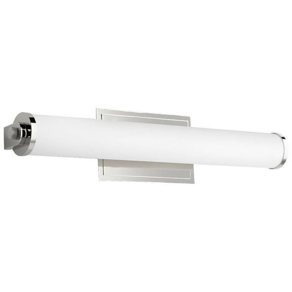 18.88 inch 13W 1 Led Bathroom Light Fixture-Polished Nickel Finish Bailey Street Home 766-Bel-4591264