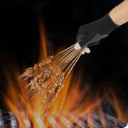 Oil Splash Proof Heat Resistant Kitchen Gloves For Cooking Grilling Frying With Nonslip Grip Thin Protective Design 2pcs