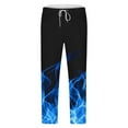 thumbnail image 5 of Wavsuf Men's Sweatsuits Set 2 piece Jogger Set for Men Tight Shirt Sweatshirt and Sweatpants Blue Size 4XL, 5 of 7