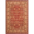 thumbnail image 3 of SAFAVIEH Mahal Phylliss Oriental Area Rug, Red/Natural, 6'7" x 9'2", 3 of 7