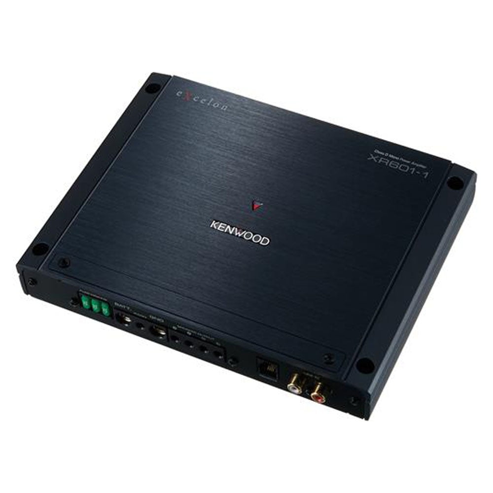 Kenwood eXcelon XR601-1 Class D Mono Amplifier with High-Res Car