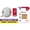 Spare Batteries Included, variant on Kidde 30CUAR-W Hardwired Interconnect Smoke and Carbon Monoxide Alarm