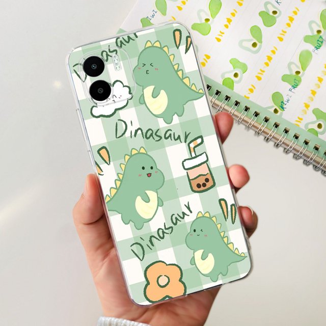 Cute Animals Pattern Case For Xiaomi Redmi A1+ A2+ Coques Camera Protection Soft Capas For Redmi A2 A1 A1Plus Clear Bumper Case 761 Redmi A1