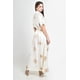 thumbnail image 3 of Vestido camisero bordado Roman Fashion /Juvenil, 01553 (Bco /Beige) beige CH, 3 of 5