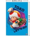 thumbnail image 3 of Nintendo The Super Mario Galaxy Movie (2026) - Toad Let's Go Wall Poster, 22.375" x 34", 3 of 4