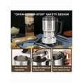 thumbnail image 4 of Pieces High Power Grinder, Stainless Steel Small Home Grain Mill, Kitchen Cooking Wall Crusher, 110-130V US Plug, No Battery Required, Ideal Holiday Gifts, 4 of 5