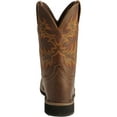 thumbnail image 5 of Justin Men's Rugged Tan Cowhide Stampede Work Boots, 5 of 7