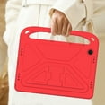 thumbnail image 2 of ELEHOLD for Samsung Galaxy Tab A9+ 11" 2023 Rugged Case Kids Friendly EVA Full Body Protective Handle Grip Kickstand Function Shockproof Kids Case for Samsung Galaxy A9 Plus SM-X210 X215 X216,Red, 2 of 5