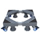 thumbnail image 1 of Soporte para lavadora Soporte de móvil con Wheles giratorios para lavadora de - 1 gris Estilo 1 Gris Magideal Soporte para lavadora, 1 of 7